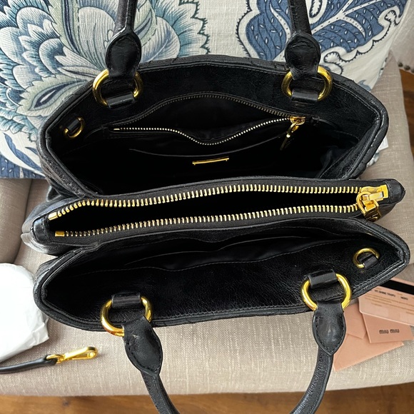 Miu Miu Vitello shine Trapu Cibria - Picture 2 of 14